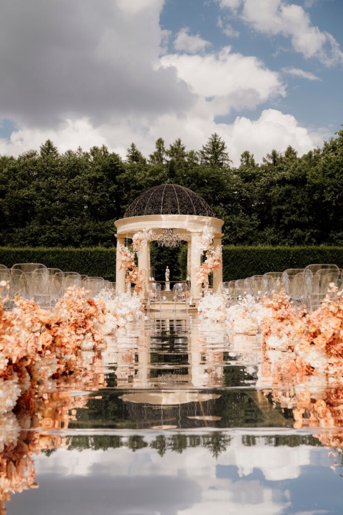 Pałac Mała Wieś miejsce na ślub w plenerze